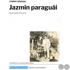 JAZMN PARAGUI - POR MARIO RUBN LVAREZ - Sbado, 28 de mayo de 2016